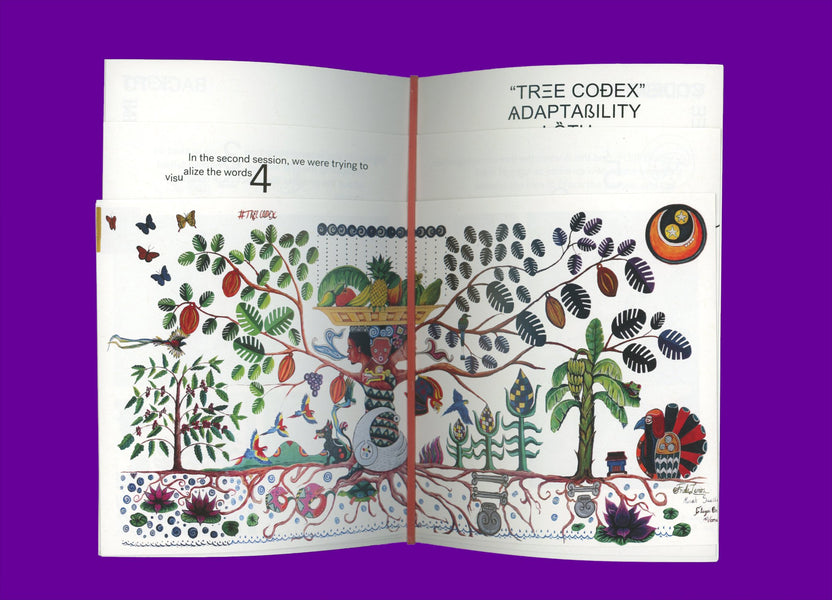 Tree Codex: Mural-making as a cultural collective, a collaboration between Thick Press and Frida Larios